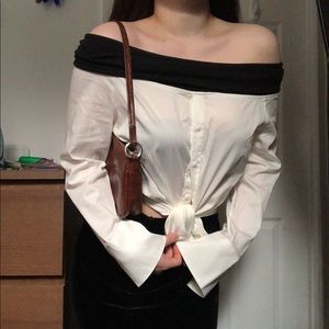 White Button Shirt French Style